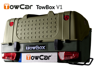 Přepravní box na tažné zařízení TowBox V1