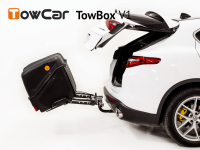 Přepravní box na tažné zařízení TowBox V1