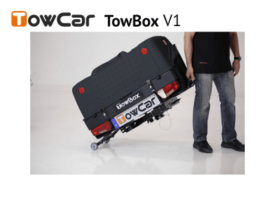 Přepravní box na tažné zařízení TowBox V1