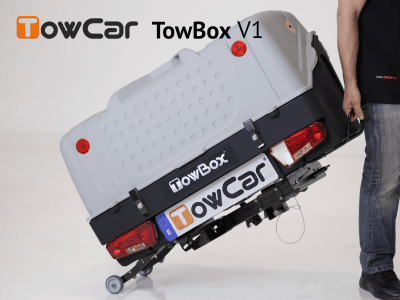 Přepravní box na tažné zařízení TowBox V1