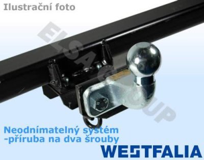 Tažné zařízení Mercedes Sprinter / VW Crafter skříň 3,0+3,5t, se schůdkem (bez čepu), od 2006