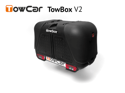 Přepravní box na tažné zařízení TowBox V2 černý