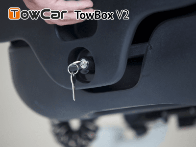 Přepravní box na tažné zařízení TowBox V2 černý