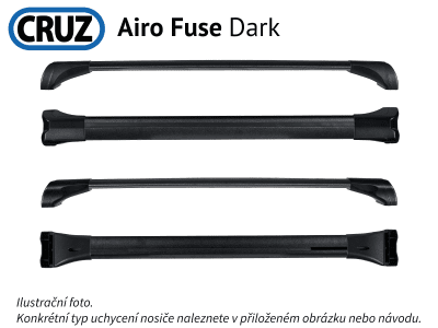 Střešní nosič Toyota Corolla Touring Sports 18-, CRUZ Airo Fuse Dark