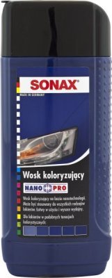 SONAX NanoPro Barevná leštěnka, 250ml - Modrá