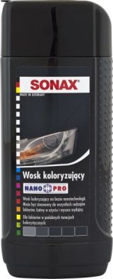 SONAX NanoPro Barevná leštěnka, 250ml - Černá