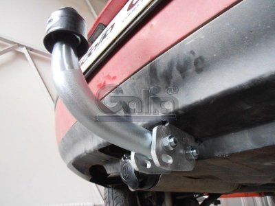 Tažné zařízení VW Golf Variant (kombi) 1997-2005 (IV, 2WD), pevný čep 2 šrouby, Galia