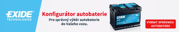 EXIDE Konfigurátor autobaterie
