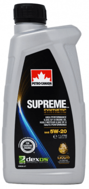 Motorový olej Petro-Canada Supreme Synthetic 5W-20, 1L