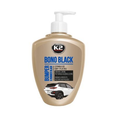 K2 BONO Black, 500ml - Černidlo na pneu a plasty