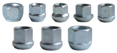 Diskové matice, kulatá dosedací plocha, pro LIAZ, Karosa, Praga, různé rozměry - Ferdus, Varianta: M12x1.5 kužel. výška 21 mm. klíč 19