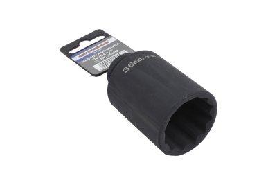 Nástrčná hlavice 1/2", 12hranná 36 mm, na poloosy VW, Škoda - QUATROS QS54363