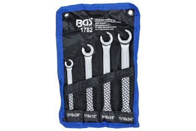 Sada klíčů na převlečné matice, palcové 4ks - BGS 1782