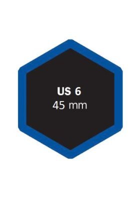 Univerzální opravná vložka US, šestihranná, různé velikosti - Ferdus, Varianta: US 11 24x35 mm. 1 ks