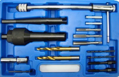 Vytahovák zalomených a poškozených žhavicích svíček, 8 a 10 mm - QUATROS QS20339