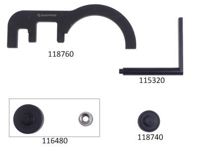 Aretační přípravky BMW 1.6, 2.0, 3.0 Common Rail - QUATROS QS10344A