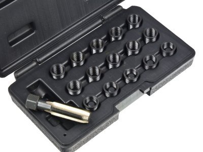 Sada na opravu a renovaci závitů zapalovacích svíček M14x1,25, 16 kusů