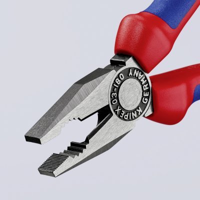 Kleště kombinované 180, potah PVC - KNIPEX 0302180