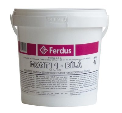 Montážní pasta MONTI bílá 1000ml - Ferdus