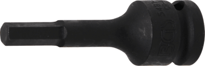Hlavice zástrčné 1/2" imbus M5-M19, tvrzené (různé velikosti) - BGS 5481, Velikost: M5