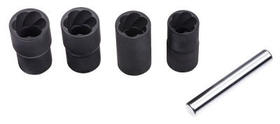 Hlavice 1/2" na poškozené šrouby, velikosti 17-22 mm, sada 5 ks - QUATROS QS50927