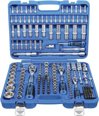 Gola sada 1/4", 3/8", 1/2" hlavice Super-lock, 191 dílů- BGS 102292