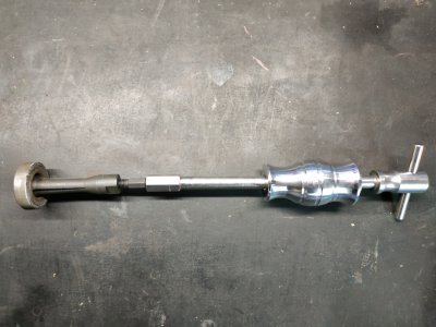 Sada přípravků na demontáž jednostranně čelně přístupných ložisek 8-58 mm - QS11821