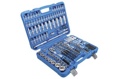Gola sada 1/4", 3/8", 1/2", šestihranné hlavice, 192 ks - BGS 2243
