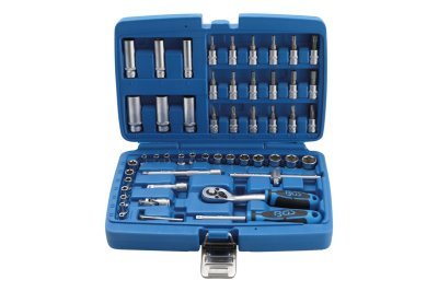 Gola sada 1/4" 4,0-13,0 mm, 52 dílů - BGS 2147