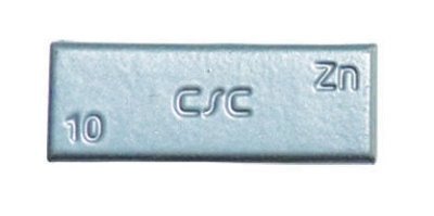 Závaží samolepící zinkové ZNC, šedý lak, různé hmotnosti, Varianta: ZNC 25 g. šedý lak. 1 ks