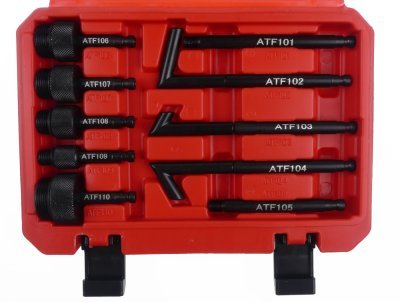 Pneumatická plnička oleje automatických převodovek ATF, s adaptéry, 8 l - QUATROS QS60642