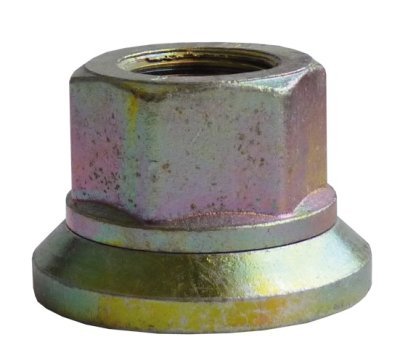 Diskové matice, rovná dosedací plocha, pro Avia, Tatra, různé rozměry - Ferdus, Varianta: M22x2. výška 23 mm. klíč 32. pro Tatra 815