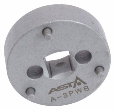 Adaptér na zatlačení brzdových pístků, 3 piny, pro VAG, Renault, Volvo - ASTA