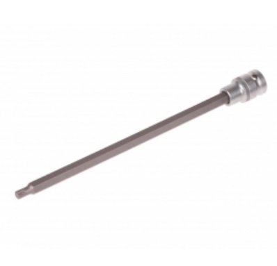 Zástrčné hlavice XZN (Spline), 1/2", prodloužené - 250 mm, různé velikosti - QUATROS, Velikost: M8