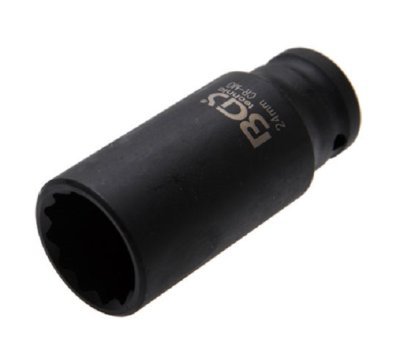 Nástrčné hlavice úderové, 12hranné, prodloužené, 1/2" , různé rozměry - BGS technic, Velikost: 35 mm