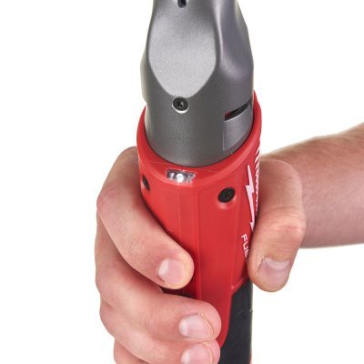 Aku ráčnový utahovák 3/8" 75 Nm, prodloužená hlava 82 mm - Milwaukee M12 FIR38LR-0 FUEL