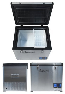 Chladící box do auta 230/24/12V BIG FRIDGE, 60 litrů, -20 °C - COMPASS