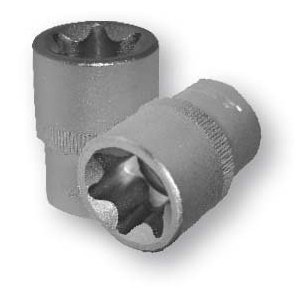 Nástrčné hlavice TORX E 3/8", různé rozměry - ASTA, Velikost: E11