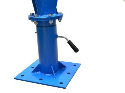 Dílenský jeřáb hydraulický 1 t, otočný skládací