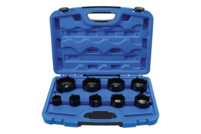 Nástrčné hlavice - klíče 1/2" a 3/4" na hřídelové KM matice KM4-KM12, sada 9 ks - BGS 8337