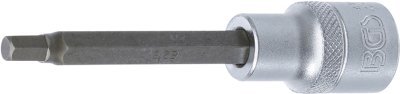 Zástrčná hlavice 1/2" Imbus H6, prodloužená 100 mm - BGS 4261