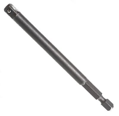 Prodloužení - adaptéry pro hlavice, 6hran 1/4" x 4hran 1/4", různé délky - JONNESWAY, Délka: 50 mm