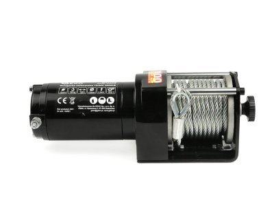 Elektrický lanový naviják 900 W/12 V, max zatížení 1,36 t, pro čtyřkolky - GEKO