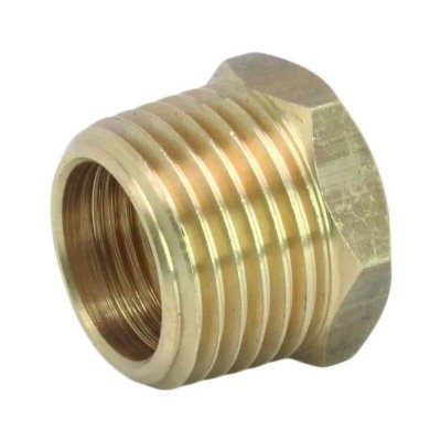 Redukce GZ - GW, různé závity, mosazná - ASTA, Varianta: 3/8" - 1/4"