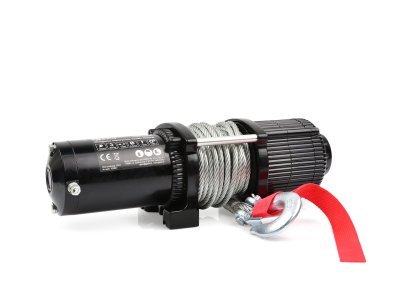 Elektrický lanový naviják 1500 W/12 V, max zatížení 2 t, pro čtyřkolky - GEKO