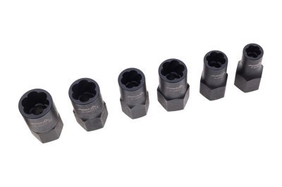 Hlavice 1/2" a 3/8" na poškozené šrouby, velikosti 8-21 mm, sada 13 ks - ASTA