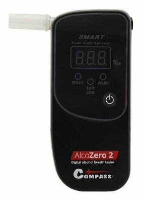 Alkohol tester AlcoZero2, elektrochemický senzor, v kufříku - COMPASS