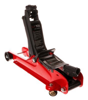 Pojízdný hydraulický zvedák 2,5 t, nízkoprofilový, 85 - 385 mm - SIXTOL