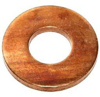 Těsnění pod vstřikovače diesel common rail, měděné, různé rozměry, Velikost: 7.1x15x1.56 mm