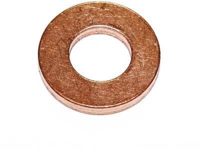 Těsnění pod vstřikovače diesel common rail, měděné, různé rozměry, Velikost: 7.1x15x1.56 mm